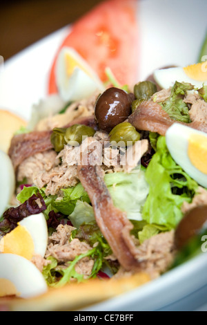 SALAT NICOISE Stockfoto