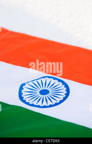 Indische Flagge Stockfoto