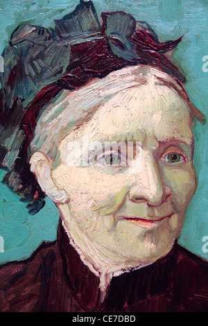 USA, California, Pasadena, Porträt der Mutter des Künstlers von Vincent Van Gogh im Norton Simon Museum Stockfoto