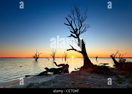 Bonney Lake Sunset Stockfoto