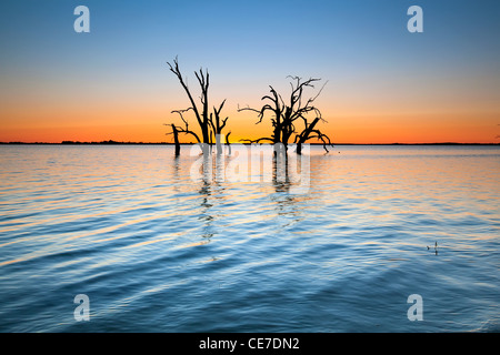 Bonney Lake Sunset Stockfoto