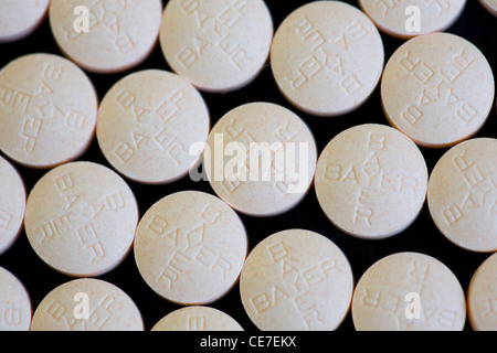Bayer Aspirin. Stockfoto