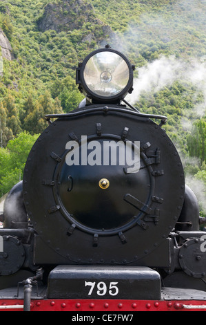 Die Kingston Flyer Kingston einen touristischen Ausflug Neuseeland verlassen Stockfoto