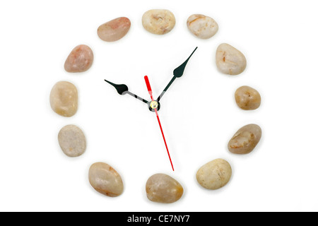 steinerne Zifferblatt, Konzept der Zeit Stockfoto