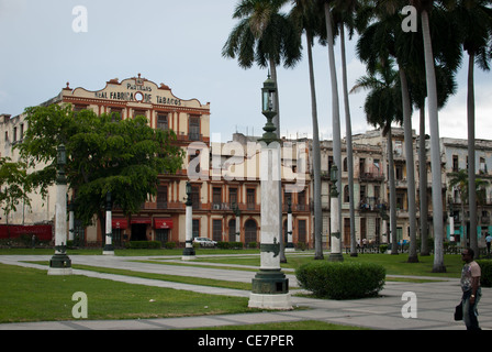 Real Fabrica de Tabacos Partagas, Tabakfabrik, die Gebäude in Havanna, Kuba Stockfoto