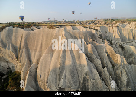 Ballonfahrt. Kappadokien, Türkei Stockfoto