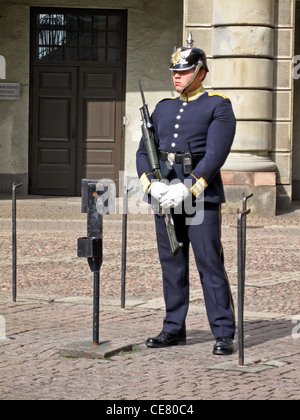 Schutz für den königlichen Palast von Schweden in Stockholm, Schweden; Europa; Scandinavia Stockfoto