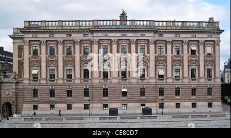 Schwedischen königlichen Palast in Stockholm, Schweden; Europa; Scandinavia Stockfoto