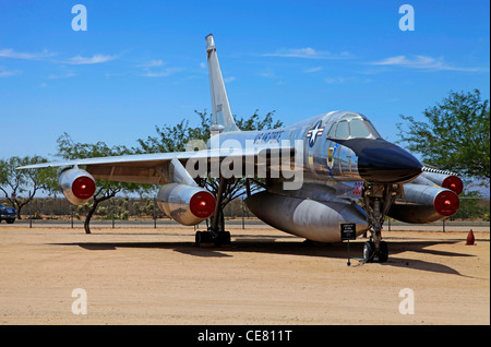 Convair B-58 Hustler Überschall-Bomber in das Pima Air Museum Stockfoto