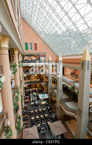 City Star Malls in Heliopolis Cairo ist das größte Einkaufszentrum in Kairo mit einer Dimension von 750 000 qm und mehr als 643 Läden. Stockfoto