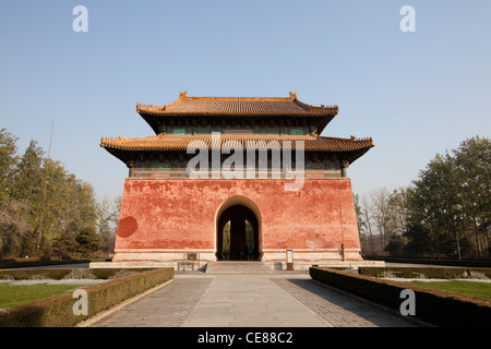 Der Heilige Weg die Ming-Gräber Stockfoto