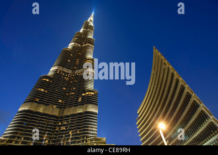 Dubai, Burj Khalifa Stockfoto