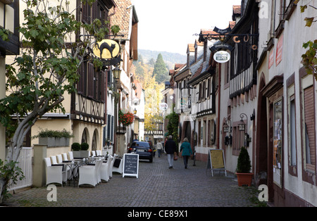 Hintergasse, Neustadt ein der Weinstraße, Rheinland-Pfalz, Deutschland, Europa Stockfoto