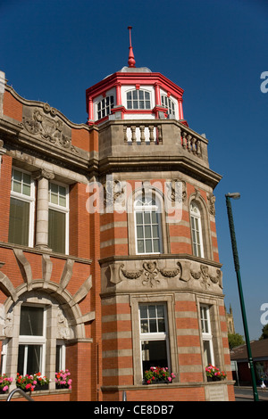 Eccles Bibliothek in Manchester Stockfoto