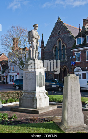 Das Kriegerdenkmal, Chesham Stockfoto