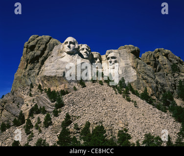 SOUTH DAKOTA - Mount Rushmore National Memorial. Stockfoto