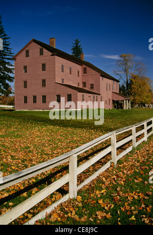 Hauptwohnsitz wohnen, Hancock Shaker Village Stockfoto