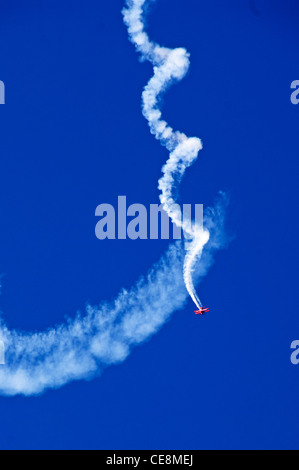 Stunt-Flugzeug am Fleet Week, San Francisco, Kalifornien Stockfoto