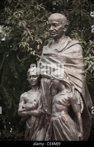 Gandhi Smriti, der Heimat von Mahatma Gandhi für letzten 144 Tage seines Lebens, bevor er am 30. Januar 1948, Delhi, Indien erschossen wurde. Stockfoto