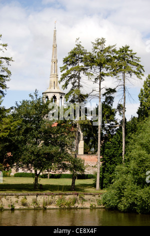 Themse bei Wallingford, Oxfordshire Stockfoto