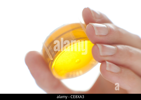 -MODELL VERÖFFENTLICHT. Dosis des Arzneimittels. Stockfoto