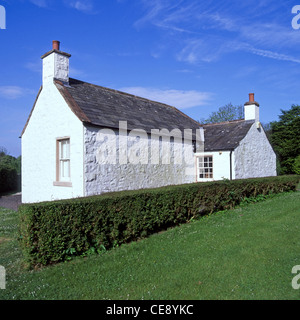 Historischen alten schottischen Bungalow Cottage Geburtsort & Geschichte Museum von John Paul Jones Vater der amerikanischen Marine Dumfries und Galloway UK Stockfoto