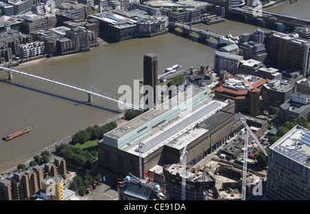 Luftaufnahme, Tate Modern, London SE1 Stockfoto