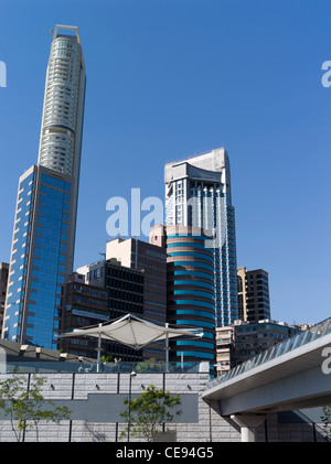 dh-TSIM SHA TSUI HONG KONG Kowloon-Wolkenkratzer-Gebäude-skyline Stockfoto