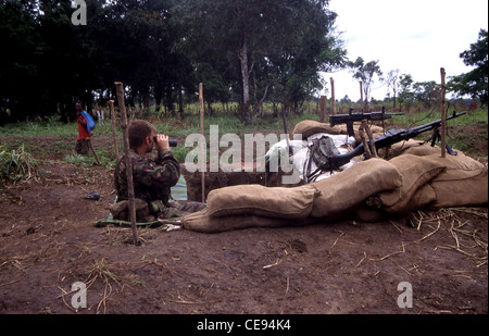 Der Pathfinder Platoon ist Tri-Service, obwohl es fast ausschließlich von Soldaten aus 2 und 3 Bataillone der Fallschirm besetzt ist Stockfoto