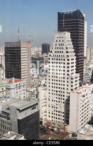 Buenos Aires Stadtansicht Luftaufnahme der Innenstadt von Argentinien Stockfoto