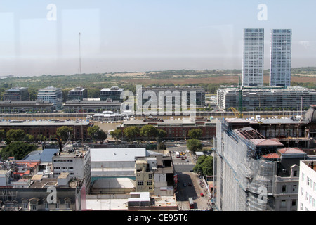 Buenos Aires Stadtansicht Luftaufnahme der Innenstadt von Argentinien Stockfoto