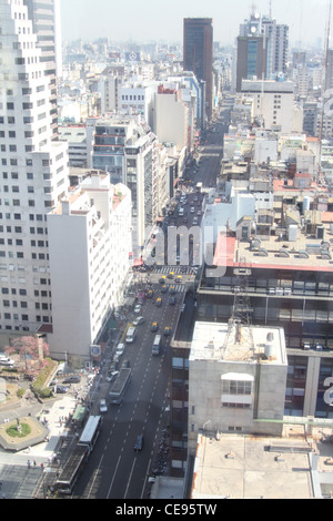 Buenos Aires Stadtansicht Luftaufnahme der Innenstadt von Argentinien Stockfoto