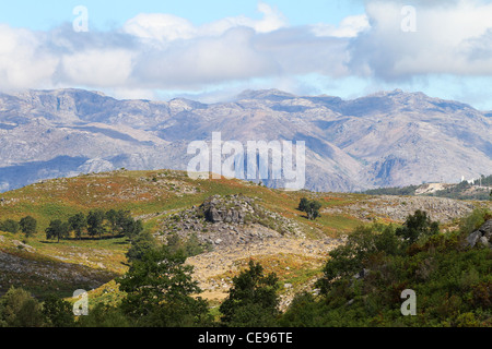 Schöne Berge Landschaft im Norden Portugals Stockfoto