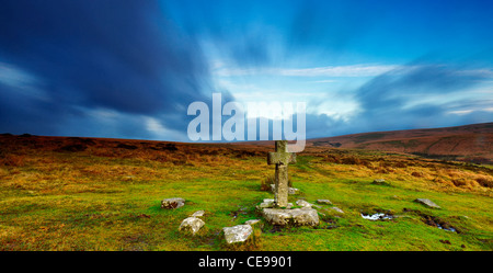 Äbte Weg, Dartmoor Stockfoto