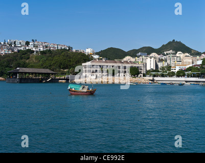 dh STANLEY HONG KONG Müll in Stanley bay Murray House und Blake Pier Stockfoto