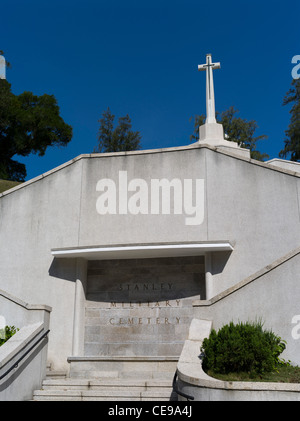 dh Stanley Military Cemetery STANLEY HONG KONG Eingang Gedenkkreuz Krieg japan Besetzung Kriegszeit wwii Stockfoto