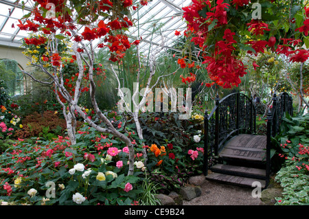 Konservatorium in der Fitzroy Gardens-Melbourne-Australien Stockfoto