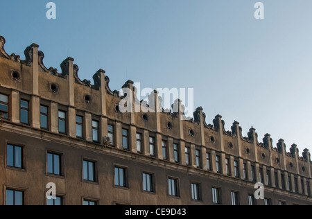 Verwaltungszentrum der Tadeusz Sendzimir Stahlwerk geführt von Arcelor Mittal in Nowa Huta, Krakau, Polen Stockfoto