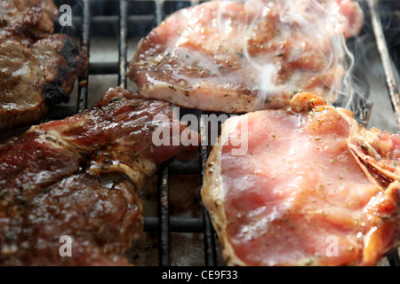 Fleisch Stockfoto