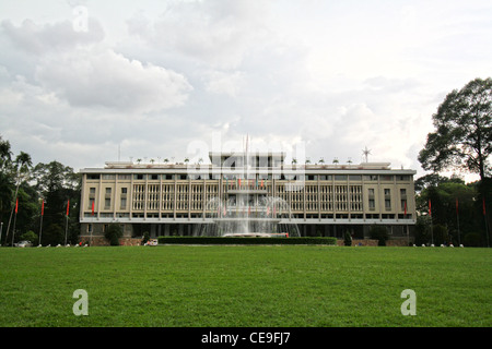 Palast der Wiedervereinigung in Ho-Chi-Minh-Stadt, Vietnam Stockfoto