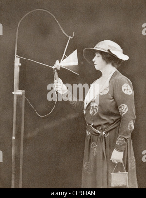 Dame Nellie Melba, 1861 – 1931, Helen "Nellie" Porter Mitchell geboren. Australische Sopranistin. Stockfoto