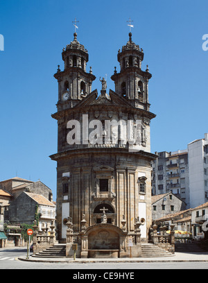 Spanien. Pontevedra. Kapelle der Pilger. 1778 erbaut von Antonio Scouto. Von außen. Stockfoto