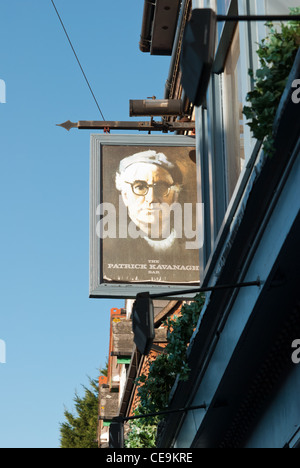 Patrick Kavanagh Bar in Woodbridge Straße, Moseley, Birmingham Stockfoto