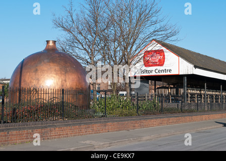 Das Besucherzentrum der Brauerei Landeszentrale in Burton-on-Trent, Staffordshire Stockfoto