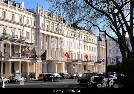 Belgrave Square in central London Stockfoto