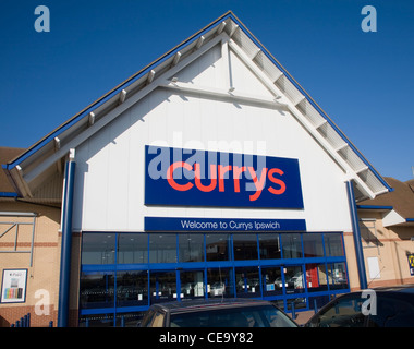 Currys Superstore Copdock, Ipswich, Suffolk, England Stockfoto