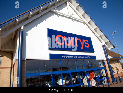 Currys Superstore Copdock, Ipswich, Suffolk, England Stockfoto