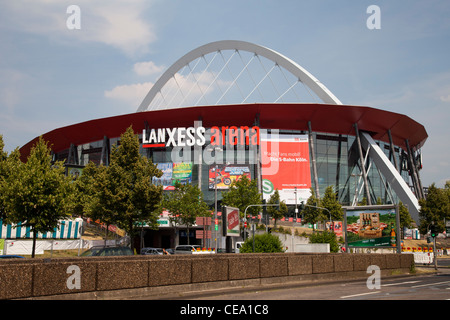 LANXESS Arena Köln, Rheinland, Nordrhein-Westfalen, Deutschland, Europa Stockfoto