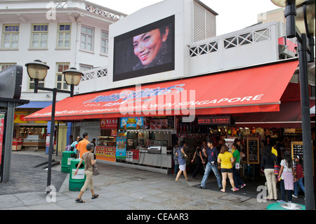 Bugis Street Market, Singapur. Stockfoto