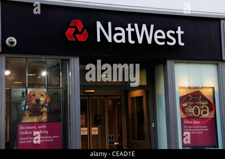 NatWest Bank, Cambridge, England, UK Stockfoto